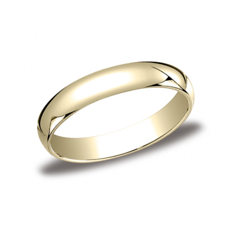 Classic Yellow Gold 4mm Band