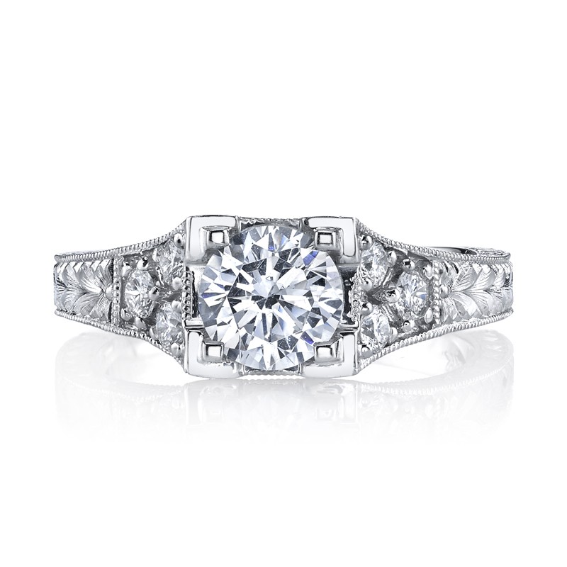 MARS Diamond Engagement Ring 0.27 Ctw.