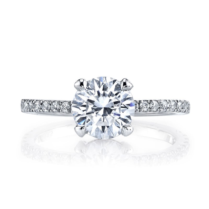 MARS Diamond Engagement Ring 0.32 Ctw.