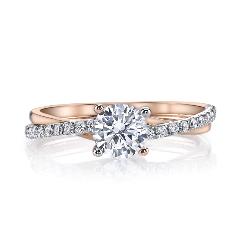 MARS Diamond Engagement Ring 0.17 Ctw.