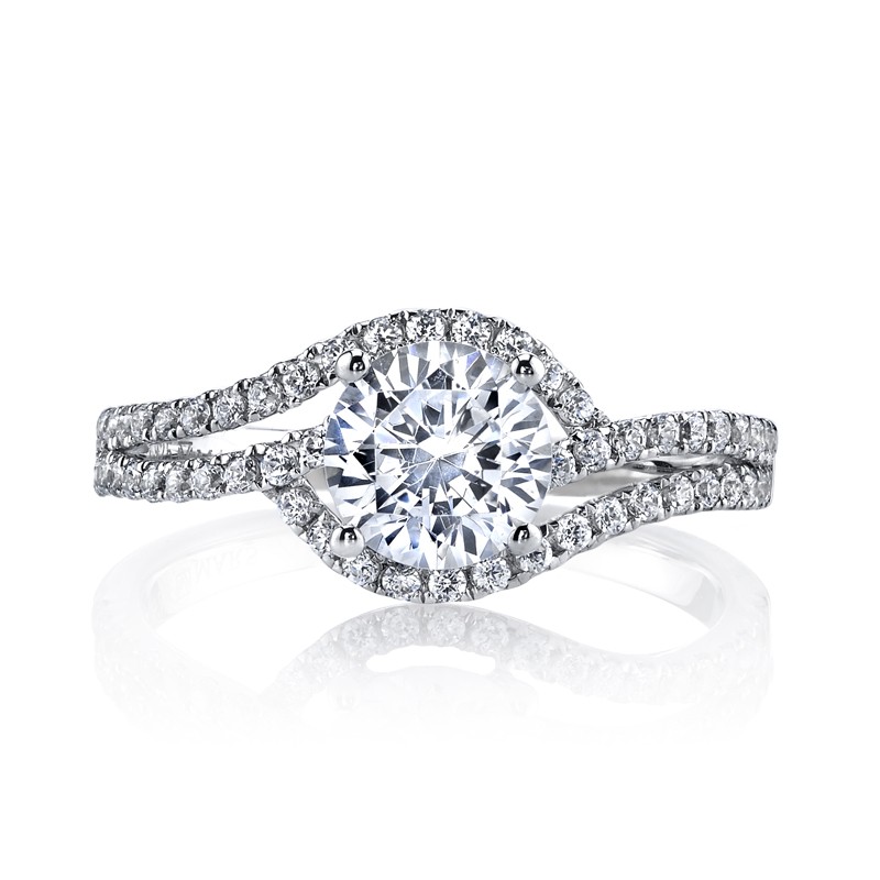 MARS E Diamond Engagement Ring 0.36 ct tw
