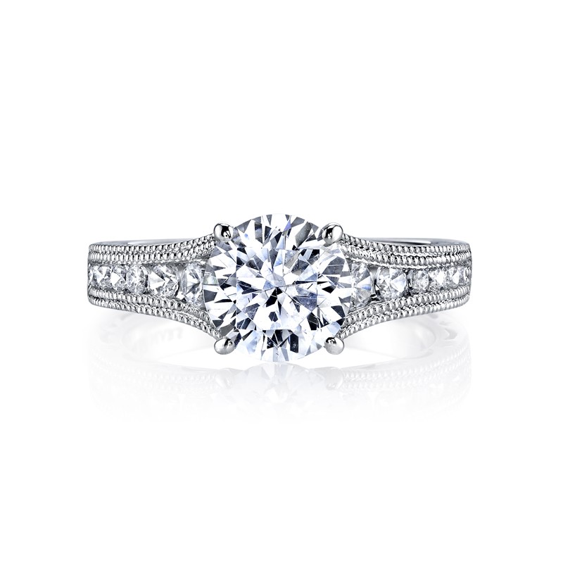 MARS Diamond Engagament Ring 0.51 Ctw.