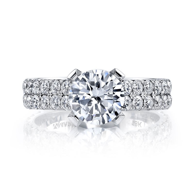 MARS Diamond Engagement Ring 1.28 Ctw.