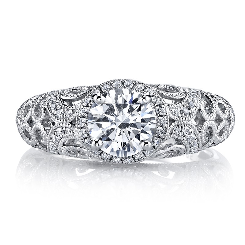 MARS Diamond Engagement Ring 0.46 Ctw.