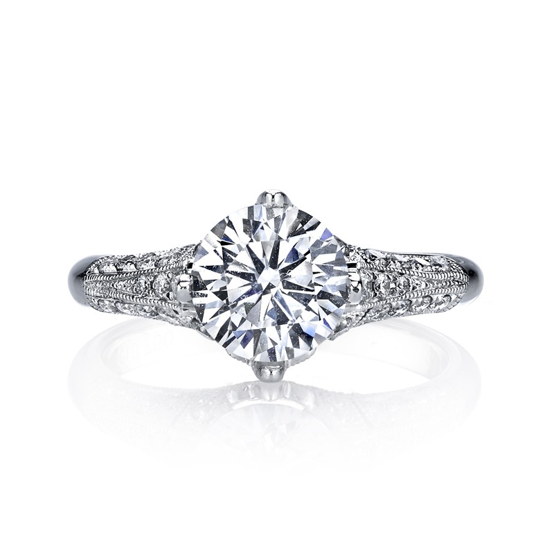 MARS Diamond Engagement Ring 0.40 Ctw.