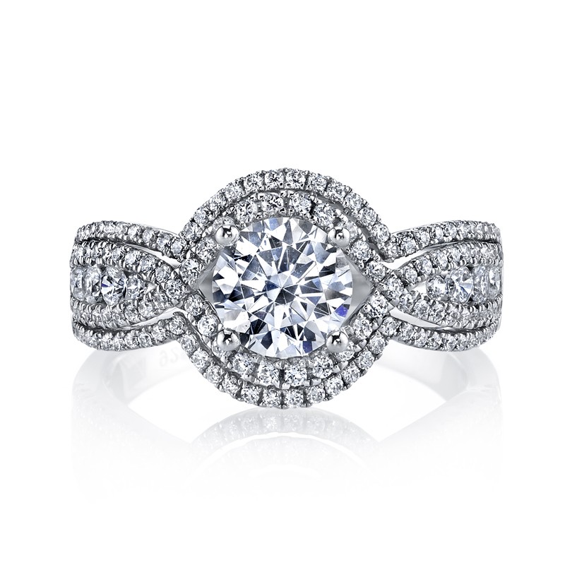 Diamond Engagement Ring 0.76 ct tw