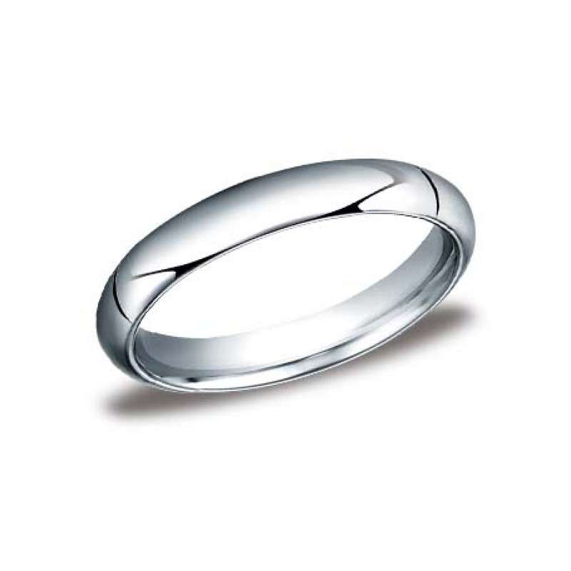 Classic White Gold 4mm Band