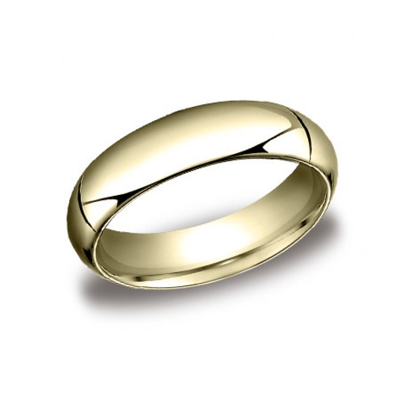 Classic Yellow Gold 6mm Band