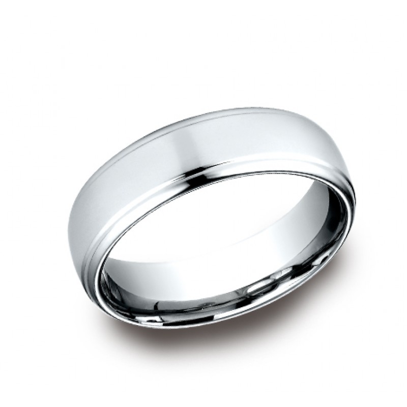 Designs White Gold 6.5mm Band