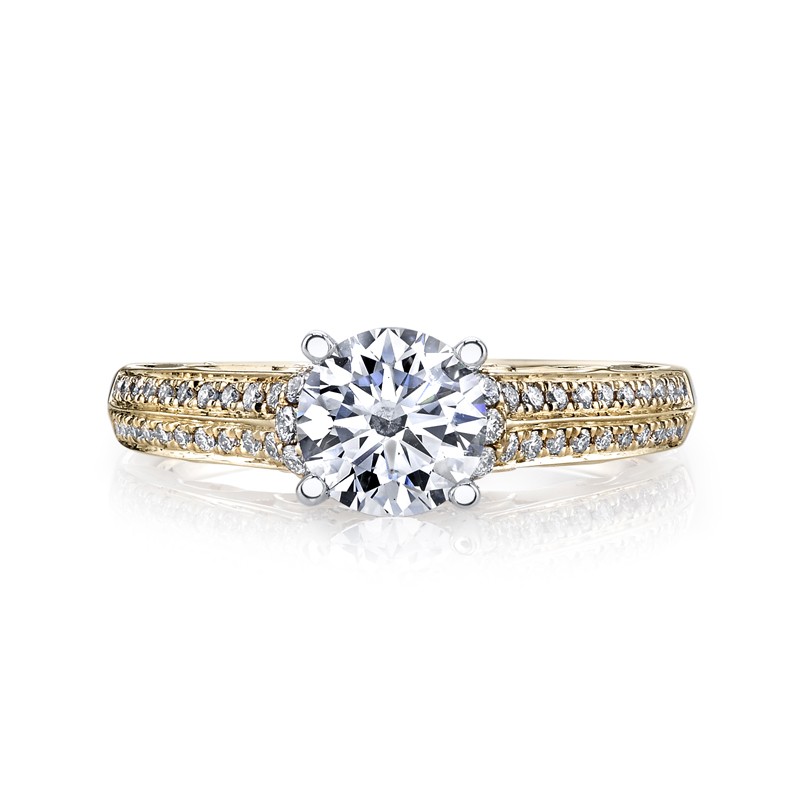 MARS Diamond Engagement Ring 0.31 Ctw.