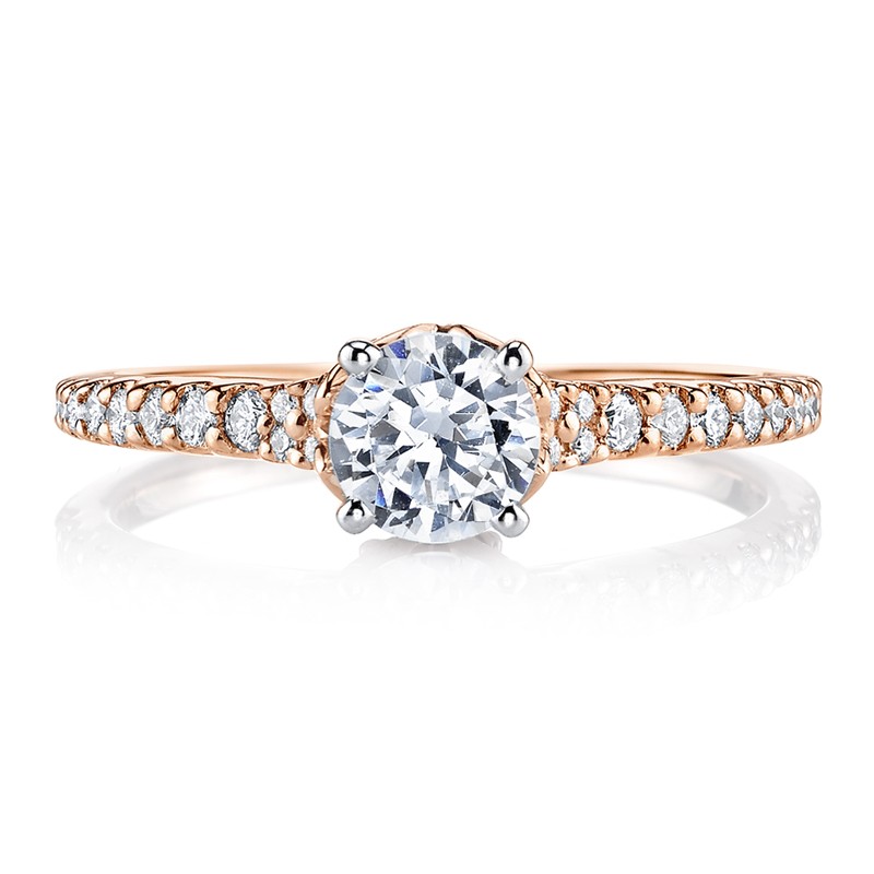 MARS Diamond Engagement Ring 0.29 ct tw