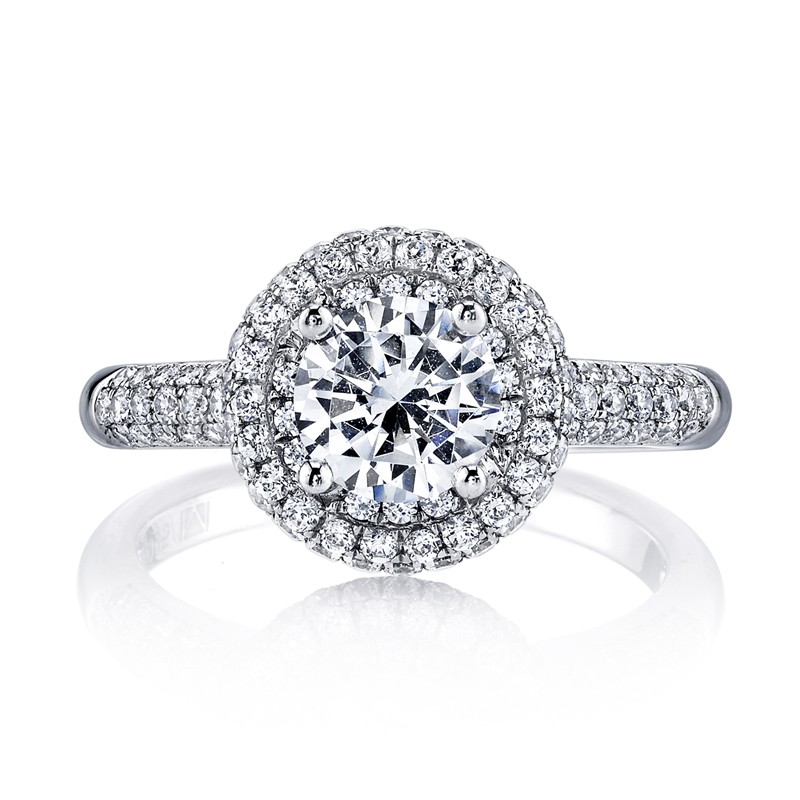 MARS Diamond Engagament Ring 0.79 Ctw.