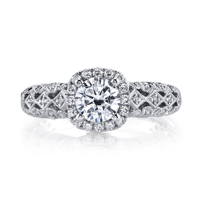MARS Diamond Engagement Ring 0.30 Ctw.
