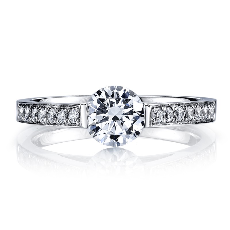 MARS Diamond Engagement Ring 0.20 Ctw.