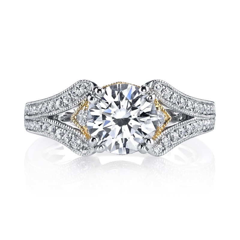 MARS Diamond Engagement Ring 0.33 Ctw.