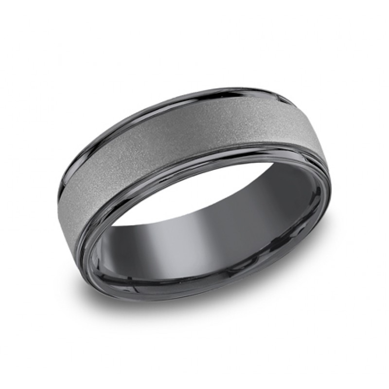 Men's Tantalum 7MM Wedding Band