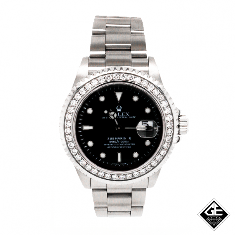 Submariner diamond on sale bezel