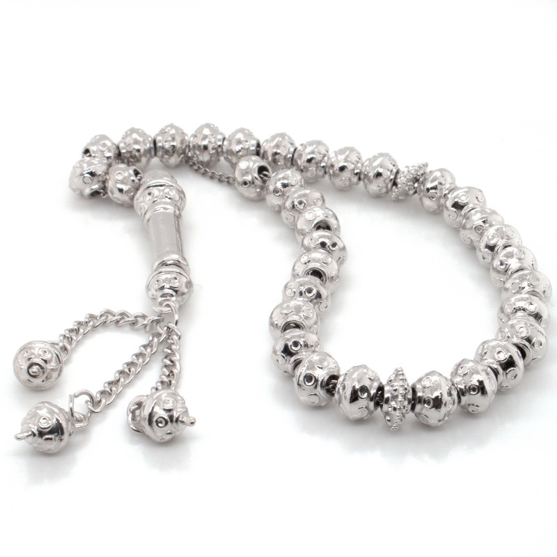 8-Inch Misbaha in Sterling Silver