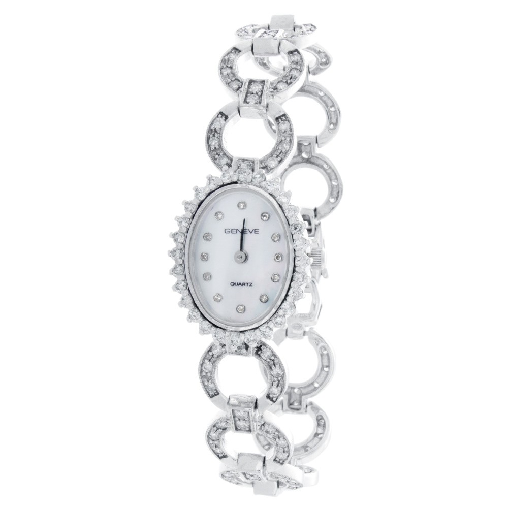 geneve ladies 14k gold watches