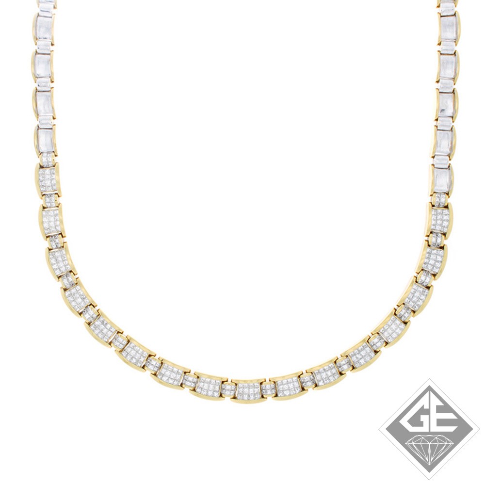 Princess Cut Diamond Solitaire Pendant in 18k White Gold (3/4 ct. tw.)
