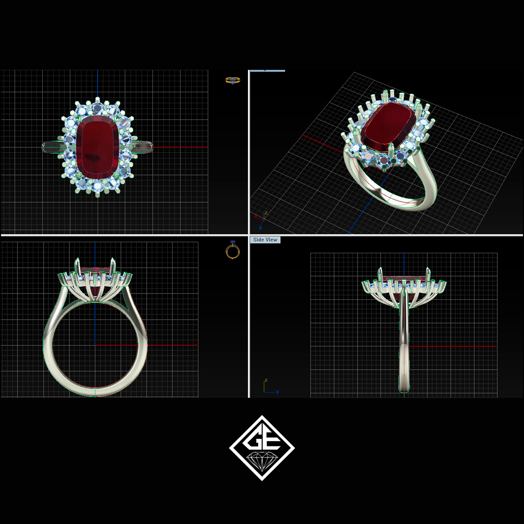 Ruby princess deals diana ring