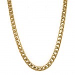 14k Yellow Gold Franco 5.5mm, 30" Chain Necklace