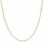 14k Yellow Gold Cable 2.00mm, 28" Chain Necklace