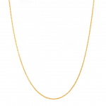 14k Yellow Gold Rolo 1.30mm, 18" Chain Necklace