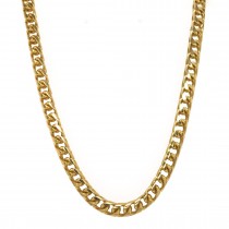 14k Yellow Gold Franco 5.5mm, 30" Chain Necklace