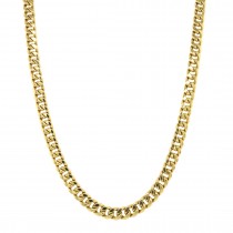 14k Yellow Gold Miami Cuban Link 5.5mm, 24" Chain Necklace